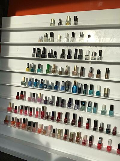 Photo: Display stands made from Acrylic!