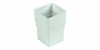 A photo of Pipe Socket Square (White)