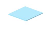 A photo of 3mm Pastel Perspex Sheet Candy Floss Blue