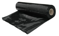 A photo of 4m Wide 420g Black Polythene (per metre)