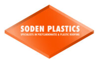 A photo of 3mm Transparent Orange Perspex Sheet (300)