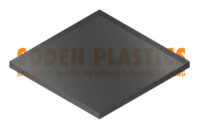 A photo of 3mm Dark Transparent Grey Perspex Sheet (923)