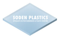 A photo of 5mm Blue Frosted Perspex Sheet (7T69)