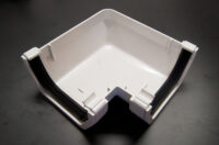 A photo of 90 Degree Gutter Bend Square (White)