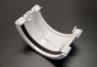 A photo of Gutter Union Round (White)