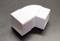 A photo of 92.5 Degree Bend Square (White)