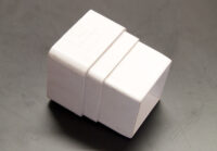 A photo of Shoe White Square (White)