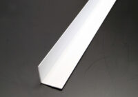 A photo of 2440mm White Equal Angles (12.5 x 12.5mm)