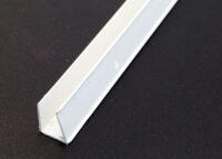 A photo of U End Sheet Closures 2100mm for 10mm (White)