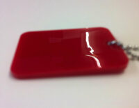 A photo of 3mm Red Perspex Sheet (443)