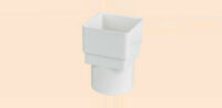 A photo of Square to Round Adaptor (White)
