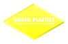 3mm Fluorescent Perspex Sheet Helios Yellow photograph